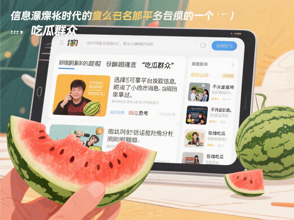 在線吃瓜：网络围观
